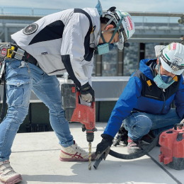 あと施工アンカー実施例